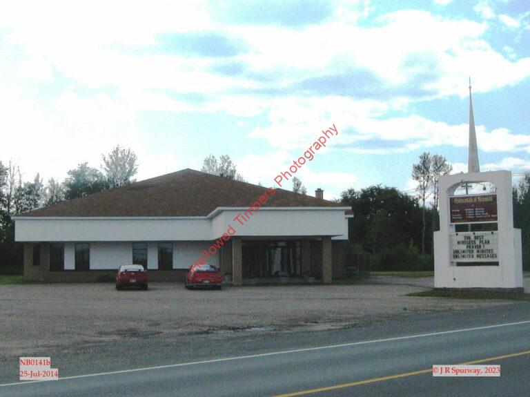 NB0141b Pentecostals of Miramichi Church, Miramichi Chatham NB