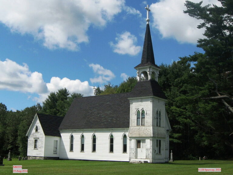 NB0376 Site of former Saint Bartholomew Catholic Church, Clearview NB, taken 19-Aug-2014 © 2023 JR Spurway