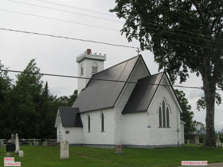NB0826 site of former Saint James the Lesser Anglican Church, Tay Creek NB, taken 29-Sep-2024 © 2024 JR Spurway NB0826 site of former Saint James the Lesser Anglican Church, Tay Creek NB, taken 29-Sep-2024 © 2024 JR Spurway