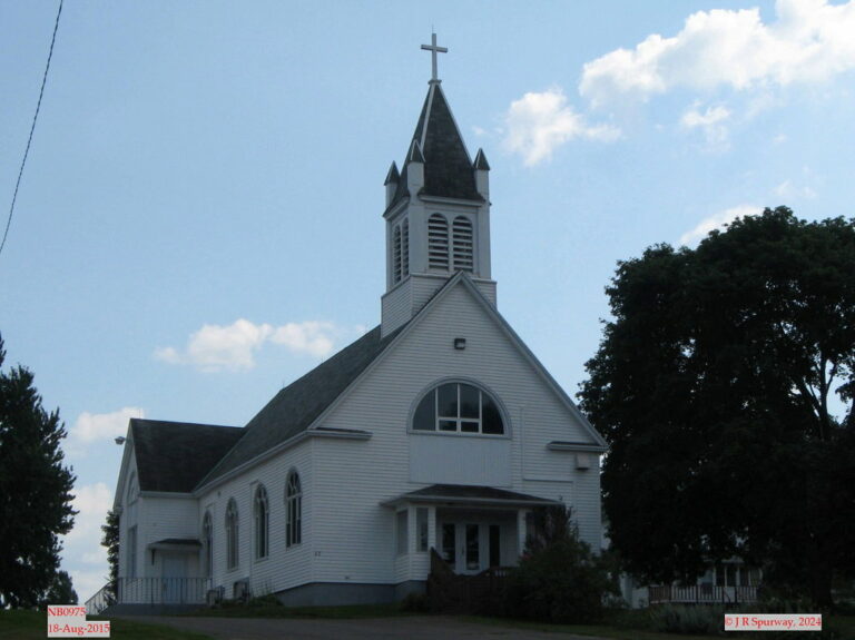 NB0975 Saint Vincent de Paul Catholic Church, Oromocto NB, taken 25-Nov-2024 © 2024 JR Spurway