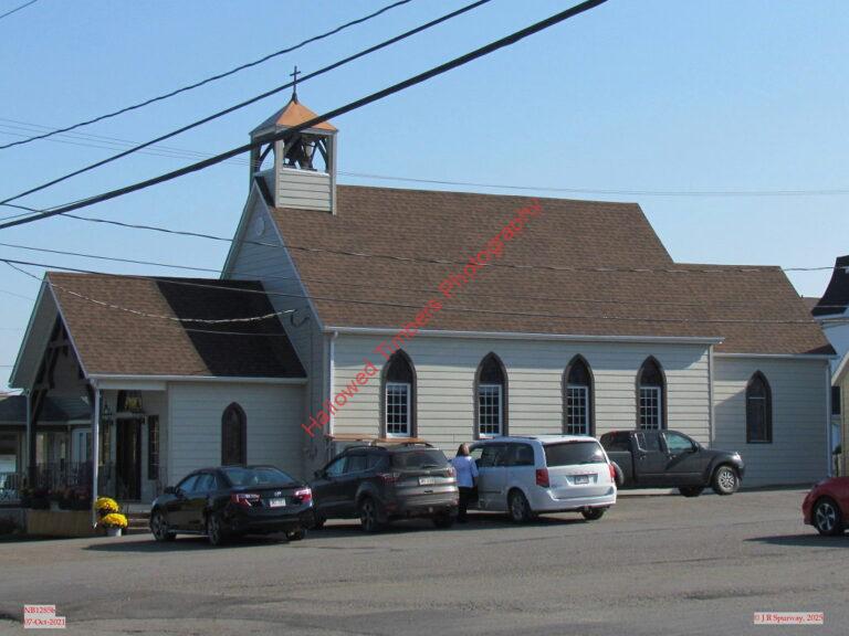 NB1285b former All Saints Anglican Church, Grand Falls NB
