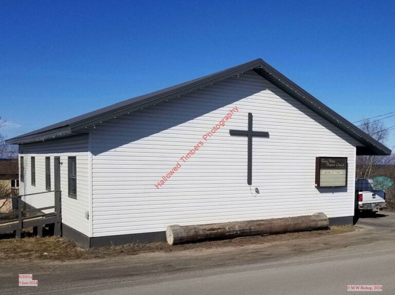 First Bible Baptist Church at Inuvik NT, taken 5-Jun-2024, ref: NT001a ©2024 M W Bishop First Bible Baptist Church at Inuvik NT, taken 5-Jun-2024, ref: NT001a ©2024 M W Bishop