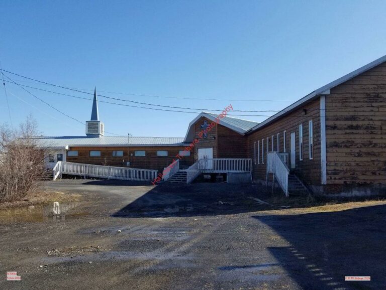 Anglican Church of the Ascension, Inuvik NT, taken 5-Jun-2024, ref: NT004a ©2024 M W Bishop Anglican Church of the Ascension, Inuvik NT, taken 5-Jun-2024, ref: NT004a ©2024 M W Bishop