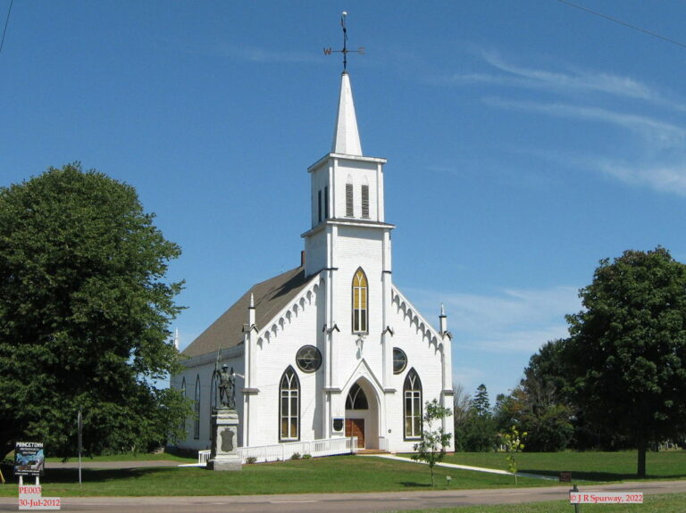 PE003 Princetown United Church, Malpeque PE, taken 30-Jul-2012 © 2022 JR Spurway