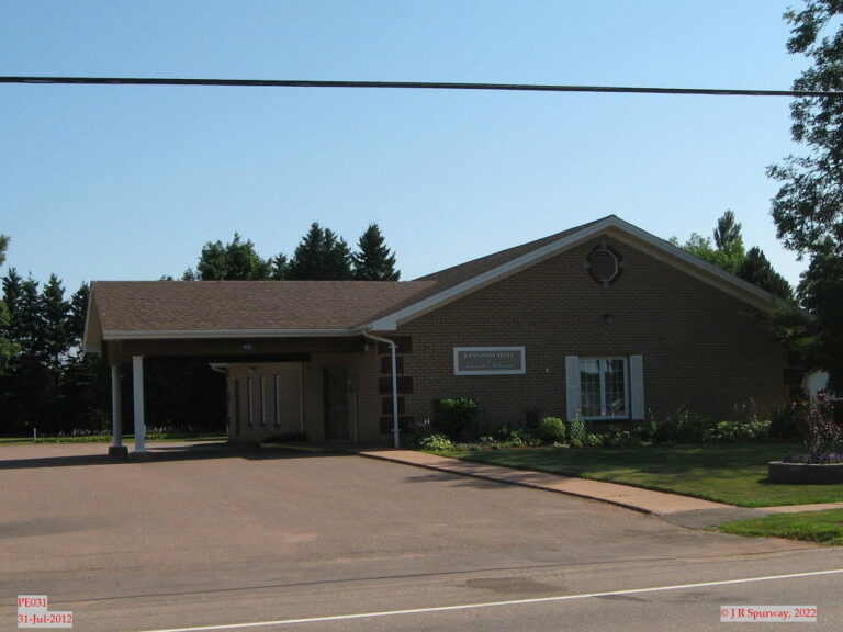 PE031 Kingdom Hall of Jehovah Witness, Alberton PE, taken 31-Jul-2012 © 2022 JR Spurway