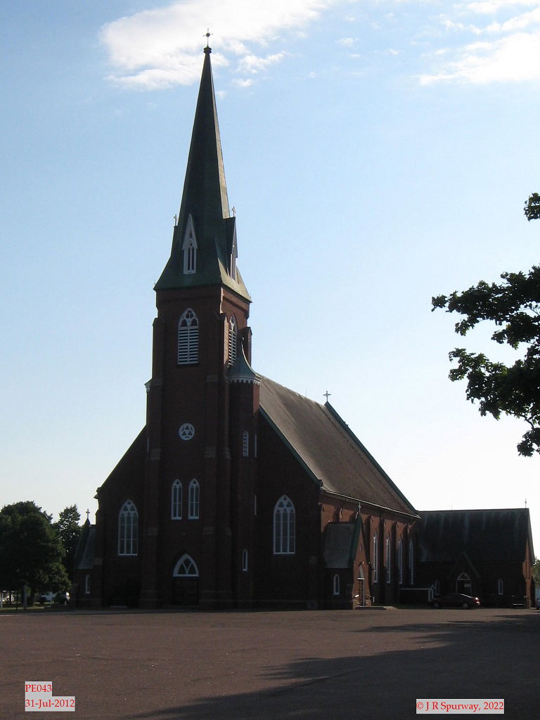 PE043 St Simon and St Jude Catholic Church, Tignish PE, taken 31-Jul-2012 © 2022 JR Spurway