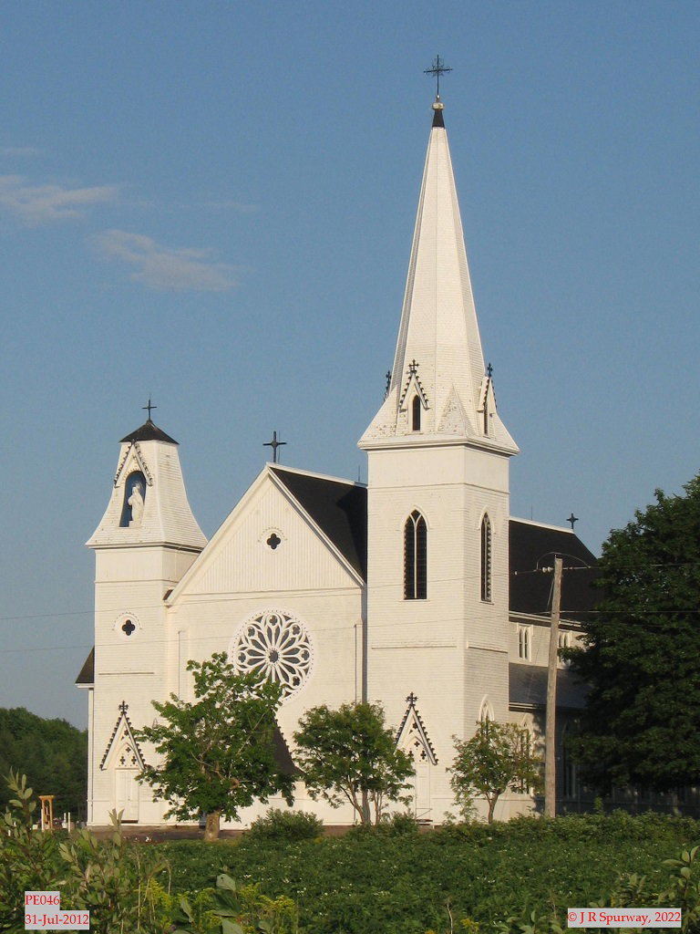 PE046 Immaculate Conception Catholic Church, Palmer Road PE, taken 31-Jul-2012 © 2022 JR Spurway