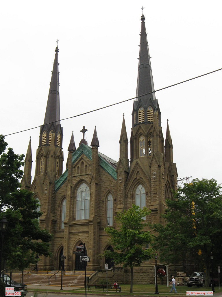 PE064 St Dunstan Catholic Basilica, Charlottetown PE, taken 02-Aug-2012 © 2022 JR Spurway PE064 St Dunstan Catholic Basilica, Charlottetown PE, taken 02-Aug-2012 © 2022 JR Spurway