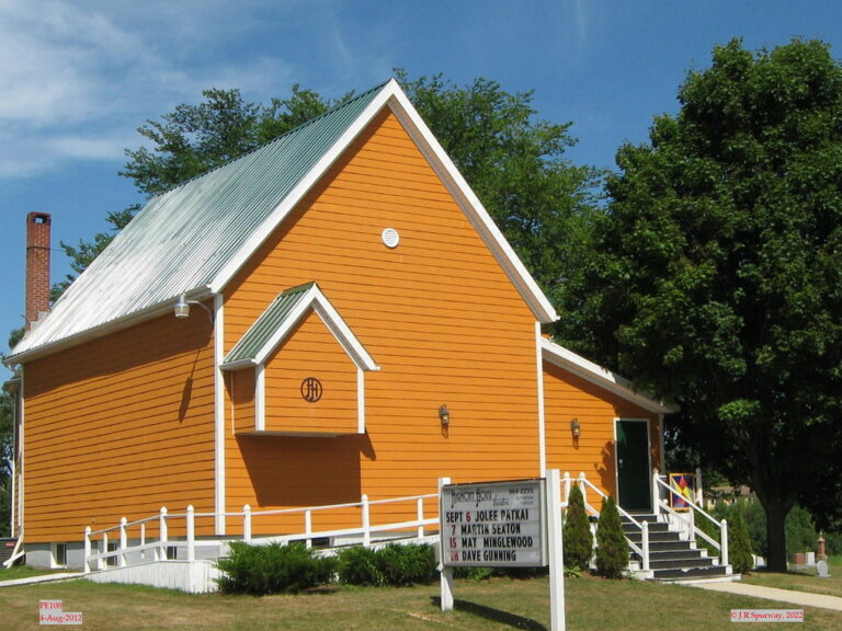 PE108 Former Hunter River United Church, Hunter River PE, taken 04-Aug-2012 © 2022 JR Spurway
