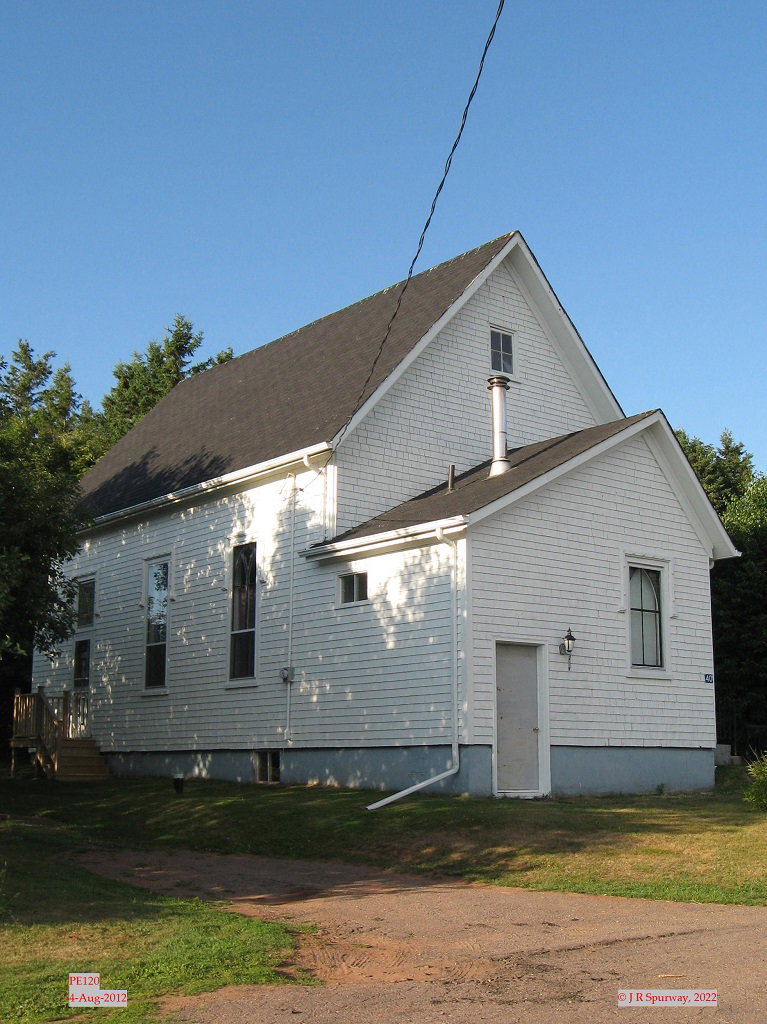 PE120 Former Breadalbane Christian Church, Breadalbane PE, taken 04-Aug-2012 © 2022 JR Spurway PE120 Former Breadalbane Christian Church, Breadalbane PE, taken 04-Aug-2012 © 2022 JR Spurway