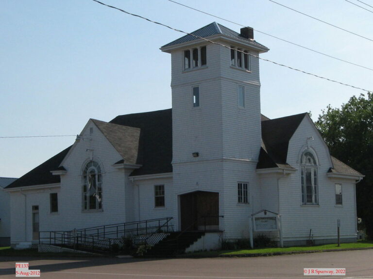 PE133 O'Leary United Church, O'Leary PE, taken 05-Aug-2012 © 2022 JR Spurway PE133 O'Leary United Church, O'Leary PE, taken 05-Aug-2012 © 2022 JR Spurway