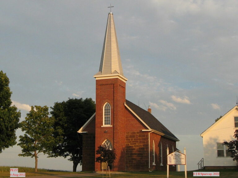 PE157 St Martin of Tours Catholic Church, Cumberland PE, taken 06-Aug-2012 © 2022 JR Spurway PE157 St Martin of Tours Catholic Church, Cumberland PE, taken 06-Aug-2012 © 2022 JR Spurway
