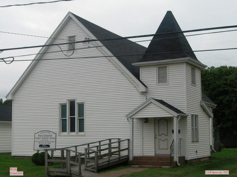 PE186 Free Church of Scotland, Charlottetown PE, taken 29-Jul-2013 © 2022 JR Spurway PE186 Free Church of Scotland, Charlottetown PE, taken 29-Jul-2013 © 2022 JR Spurway