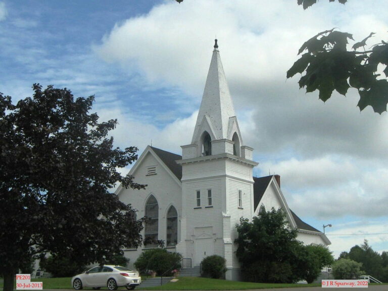 PE201 Hillcrest United Church, Montague PE, taken 30-Jul-2013 © 2022 JR Spurway PE201 Hillcrest United Church, Montague PE, taken 30-Jul-2013 © 2022 JR Spurway