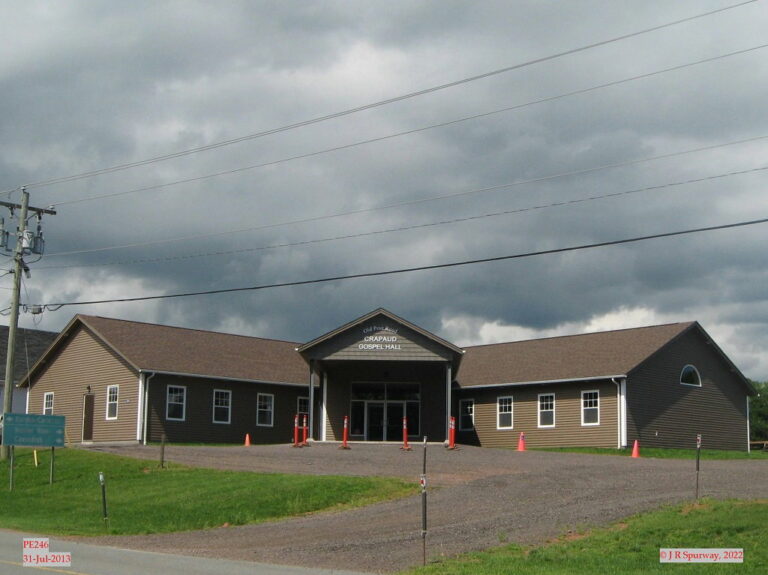 PE246 Crapaud Gospel Hall, Tryon PE, taken 31-Jul-2013 © 2022 JR Spurway