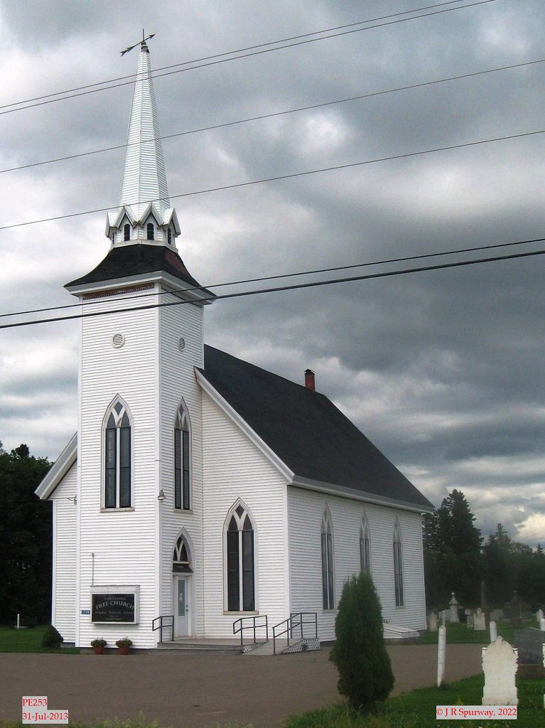 PE253 Free Church of Scotland, Cape Traverse PE, taken 31-Jul-2013 © 2022 JR Spurway PE253 Free Church of Scotland, Cape Traverse PE, taken 31-Jul-2013 © 2022 JR Spurway