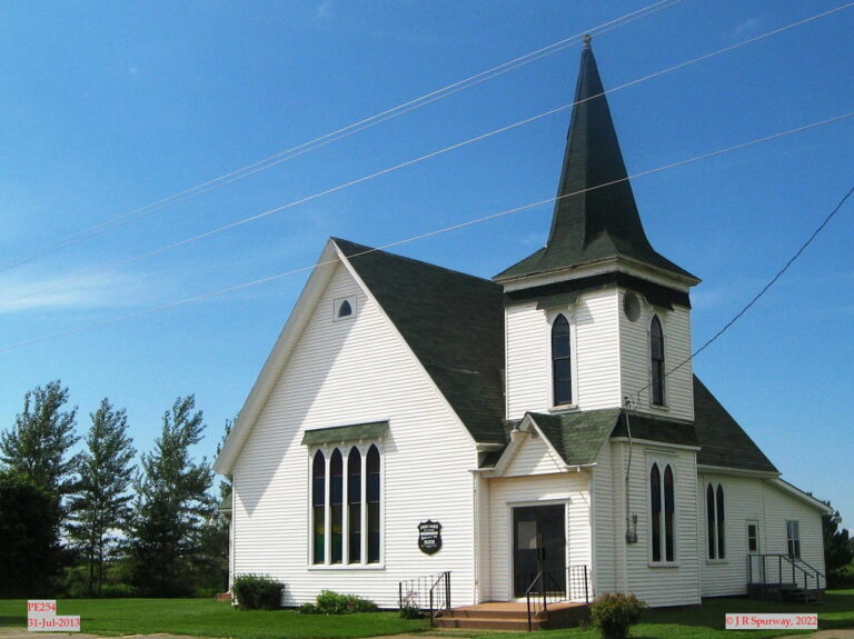 PE254 Former Cape Traverse United Church, Cape Traverse PE, taken 31-Jul-2013 © 2022 JR Spurway PE254 Former Cape Traverse United Church, Cape Traverse PE, taken 31-Jul-2013 © 2022 JR Spurway