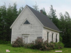 NB0044 former Anderson Settlement United Church (United-church), Anderson Settlement NB