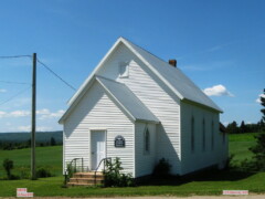NB0249 Anagance Ridge United Church, Anagance Ridge NB