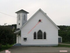 former Saint Stephen United Church, Alma NB, ref: NB0282 NB0282 former Saint Stephen United Church, Alma NB