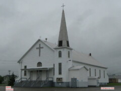 NB0668 eglise catholique Christ-Roi (Catholic), Allardville NB