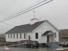 Saint Paul Anglican Church, Grand Bay East NL, ref: NL0005 NL0005 Saint Paul Anglican Church, Grand Bay East NL