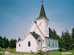 All Saints by the Sea Anglican Church, Canso NS, ref: NS0158 NS0158 All Saints by the Sea Anglican Church, Canso NS