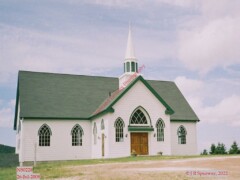 Saint Margaret of Scotland Catholic Church, Bay St Lawrence NS, ref: NS0228 NS0228 Saint Margaret of Scotland Catholic Church, Bay St Lawrence NS