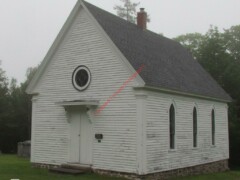 Bay View United Church, Bay View NS, ref: NS0289 NS0289 Bay View United Church, Bay View NS