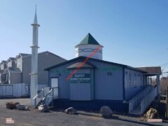 Midnight Sun Mosque (muslim), Inuvik NT, ref: NT002b Midnight Sun Mosque (muslim), Inuvik NT, ref: NT002b