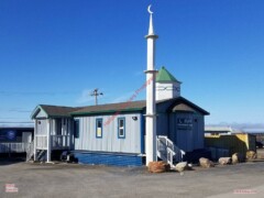 Midnight Sun Mosque (muslim), Inuvik NT, ref: NT002a Midnight Sun Mosque (muslim), Inuvik NT, ref: NT002a