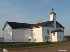 eglise St Philippe et St Jacques catholique (Catholic), Baie Egmont PE, ref: PE142 PE142 eglise St Philippe et St Jacques catholique (Catholic), Baie Egmont PE