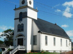 Former Sacred Heart Catholic Church, Borden Carleton PE, ref: PE256 PE256 Former Sacred Heart Catholic Church, Borden Carleton PE, taken 31-Jul-2013 © 2022 JR Spurway